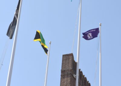 KC Flag Flying At Penn Relays