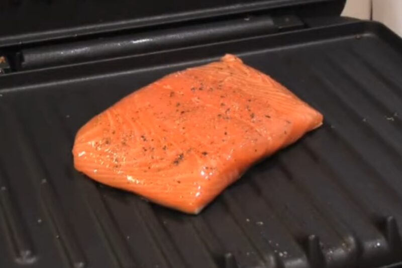 Cooking Salmon On The George Foreman Grill
