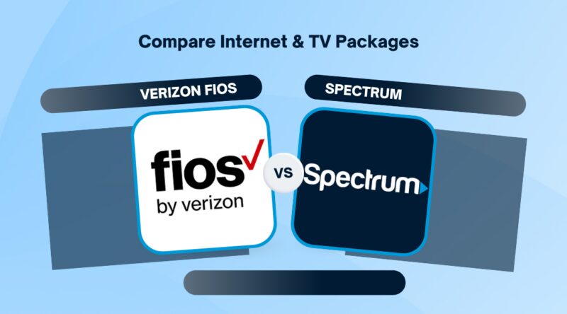 comparison Verizon Fios vs Spectrum