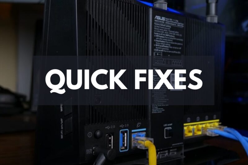 quick fixes slow internet connection