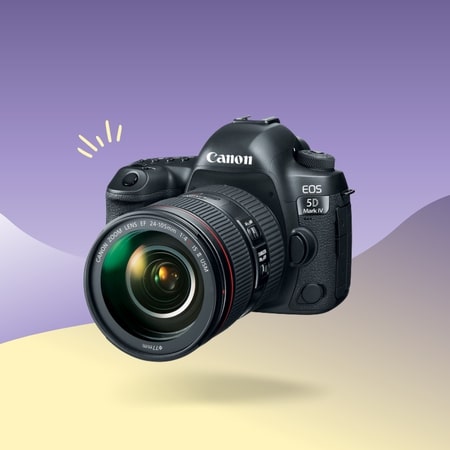 Canon EOS 5D Mark IV Full Frame Digital SLR Camera