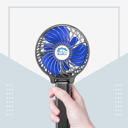 Rechargeable Battery Powered Clip Portable Handheld Fan