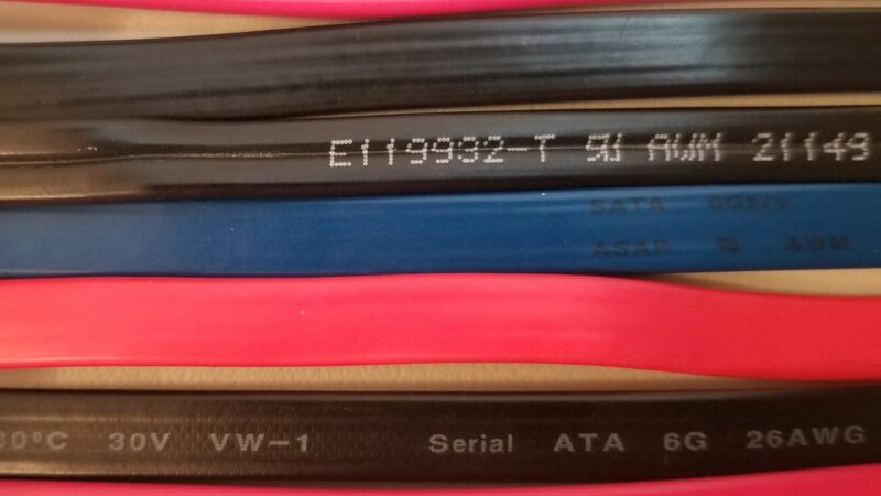 SATA cables Varieties
