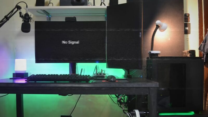 no monitor signal fix
