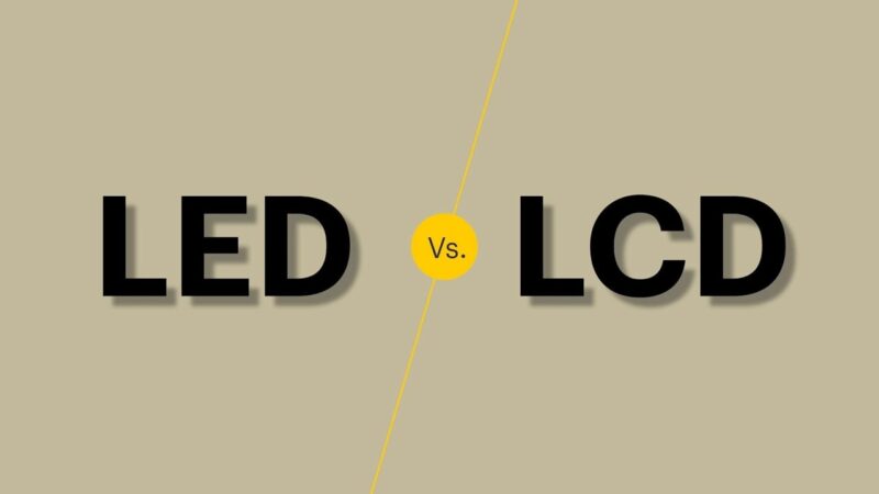 difference between LCD and LED monitors